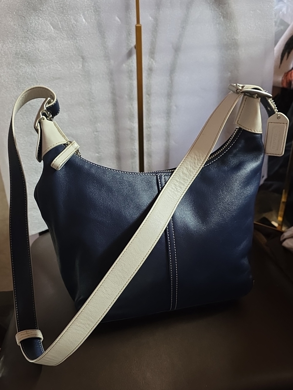 Coach 2006 Legacy Convertible Hobo Leather Shoulder Bag Euc - Picture 16 of 17